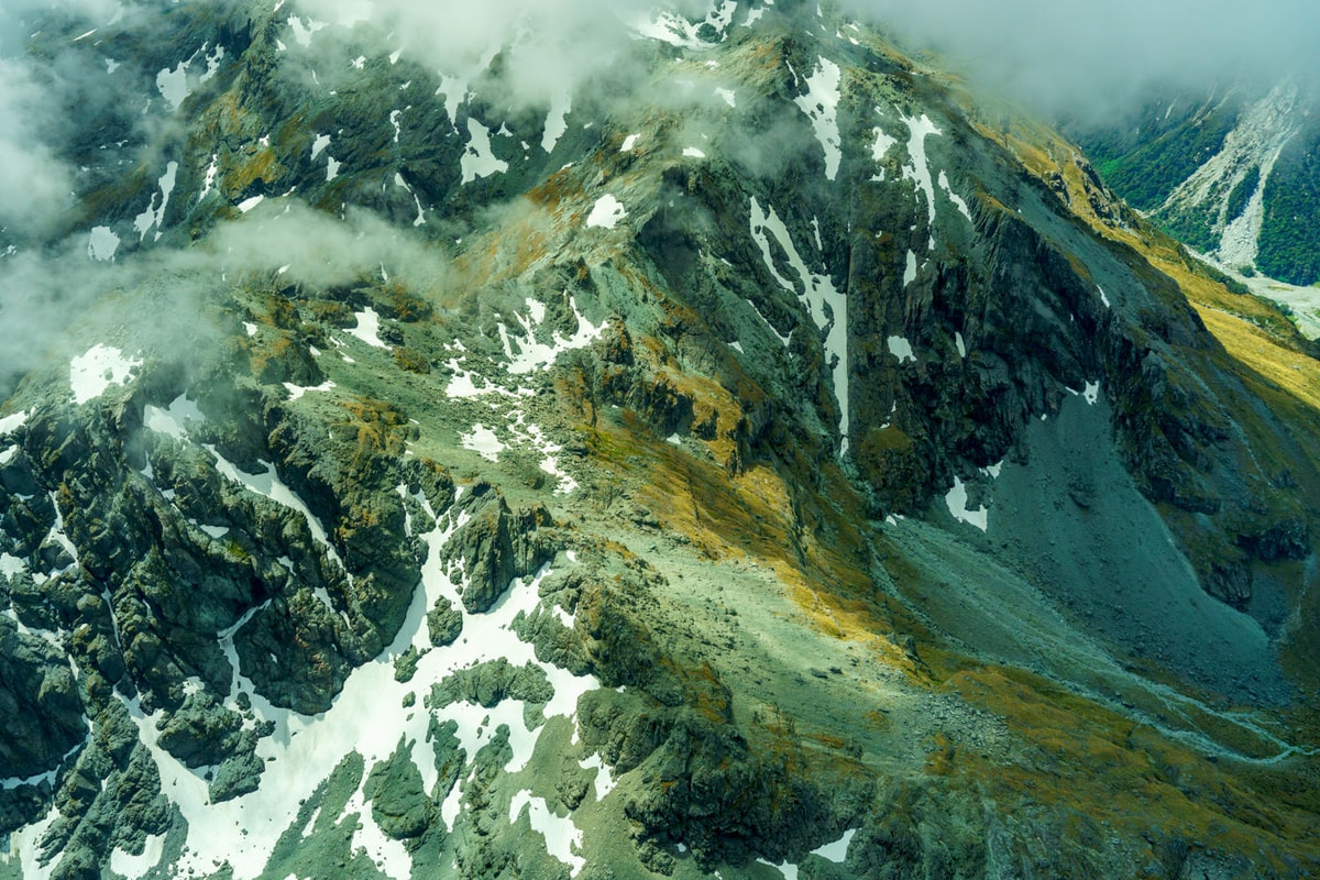 New Zealand Alps (Aerial) fine art photography prints