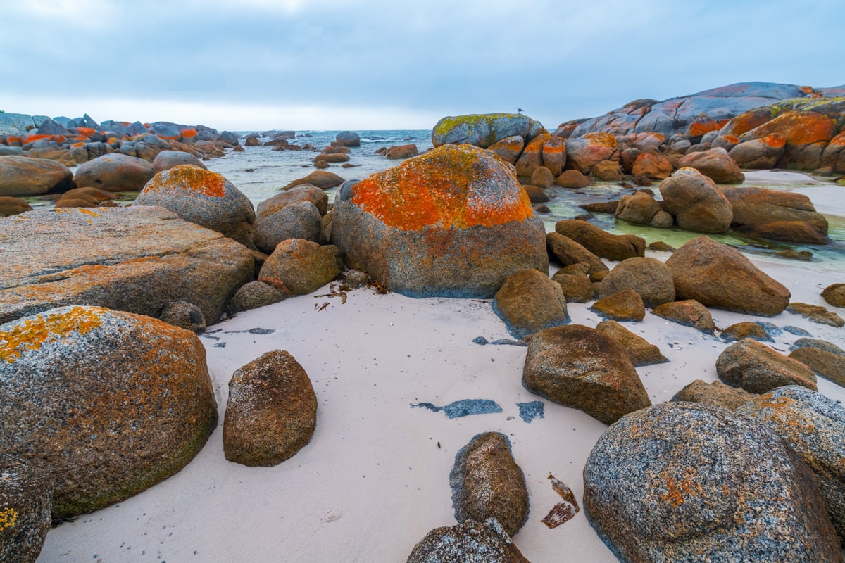 Flamed Rocks